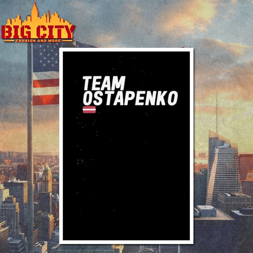 Team Ostapenko Shirt Tennis Fan Graphic Shirt