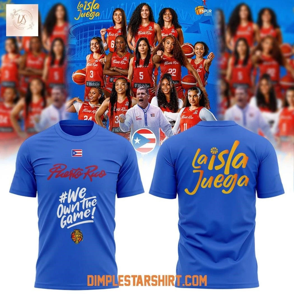 Team Puerto Rico FIBA Women’s Basketball World Cup Champions Shirt