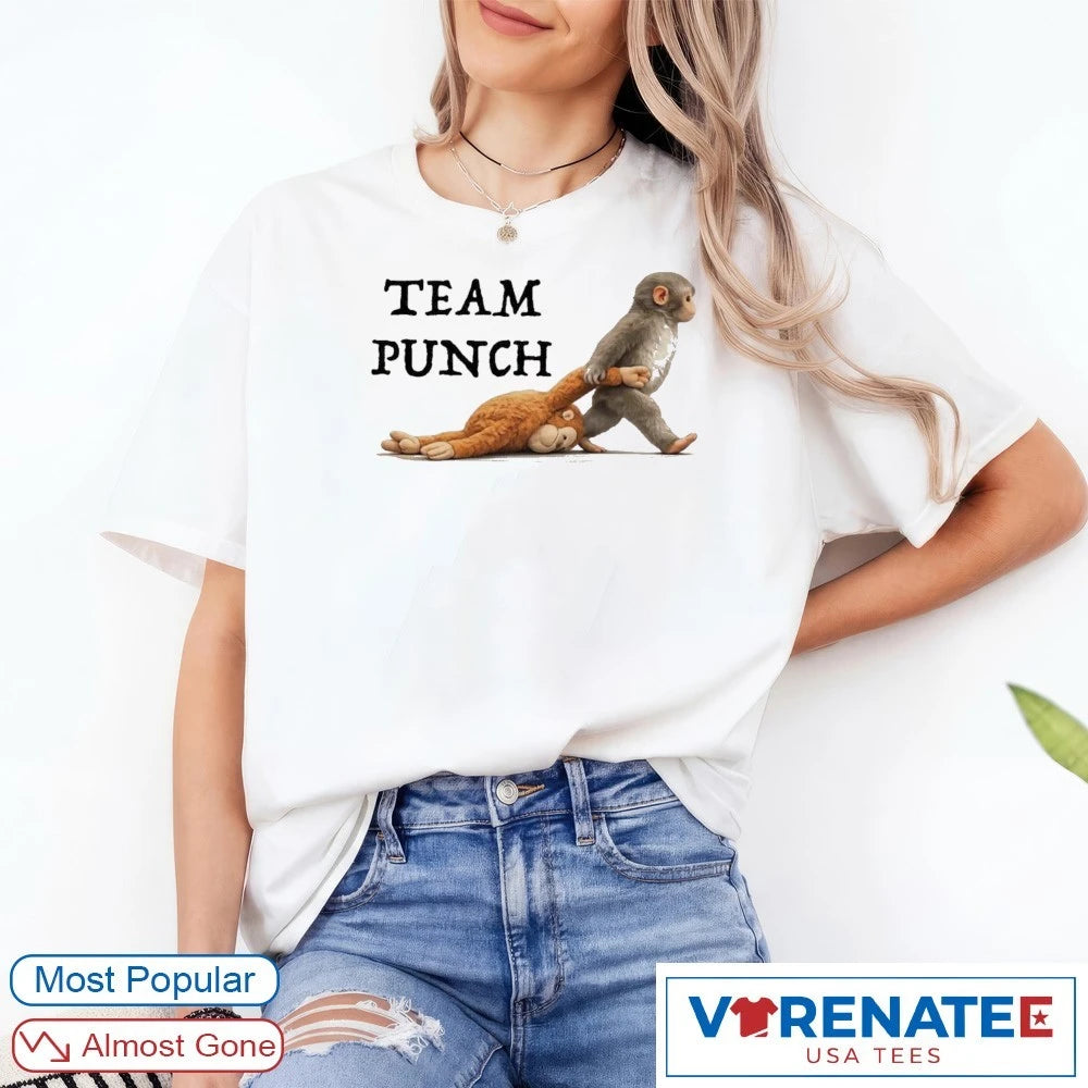 Team Punch Baby Monkey Graphic shirt