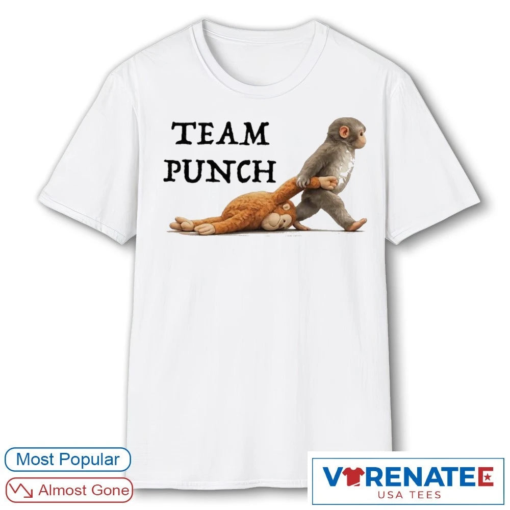 Team Punch Baby Monkey Graphic shirt