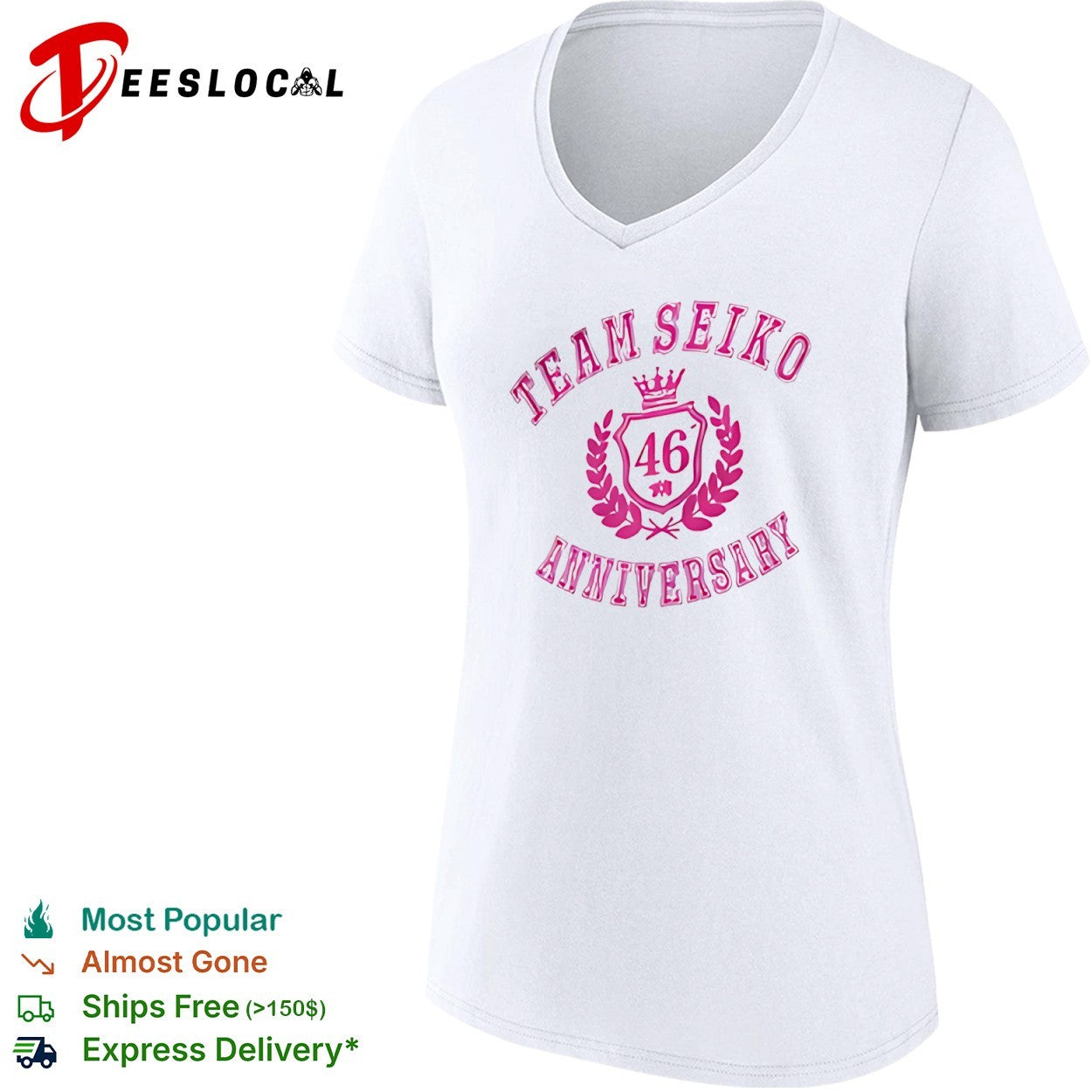 Team Seiko 46 Anniversary Crest shirt
