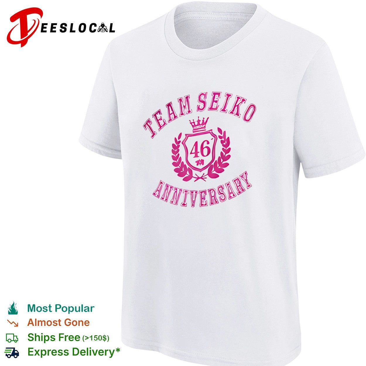 Team Seiko 46 Anniversary Crest shirt