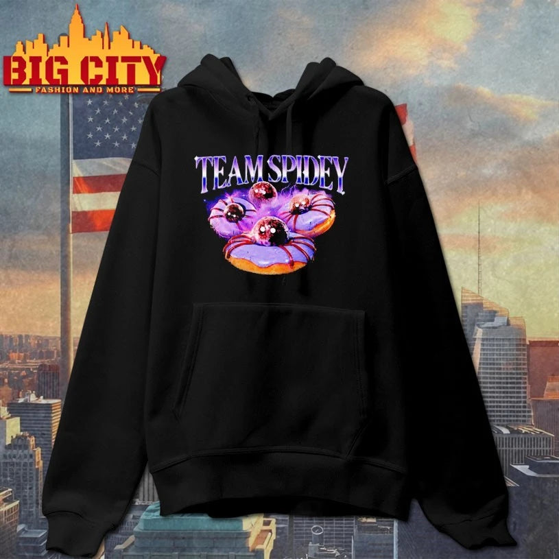Team Spidey D Fandom Donut Shirt