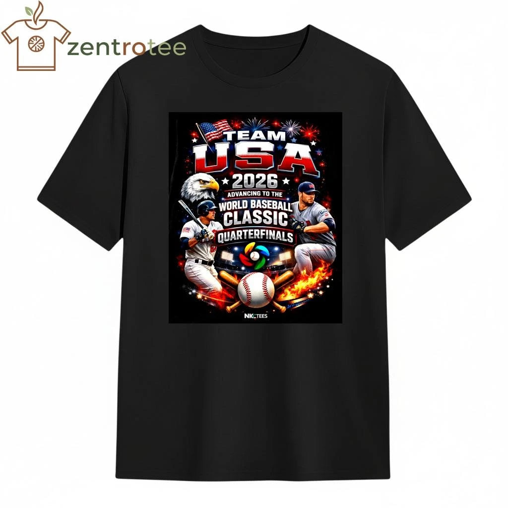 Team USA 2026 World Baseball Classic Quarterfinals Baseball Fan Shirt