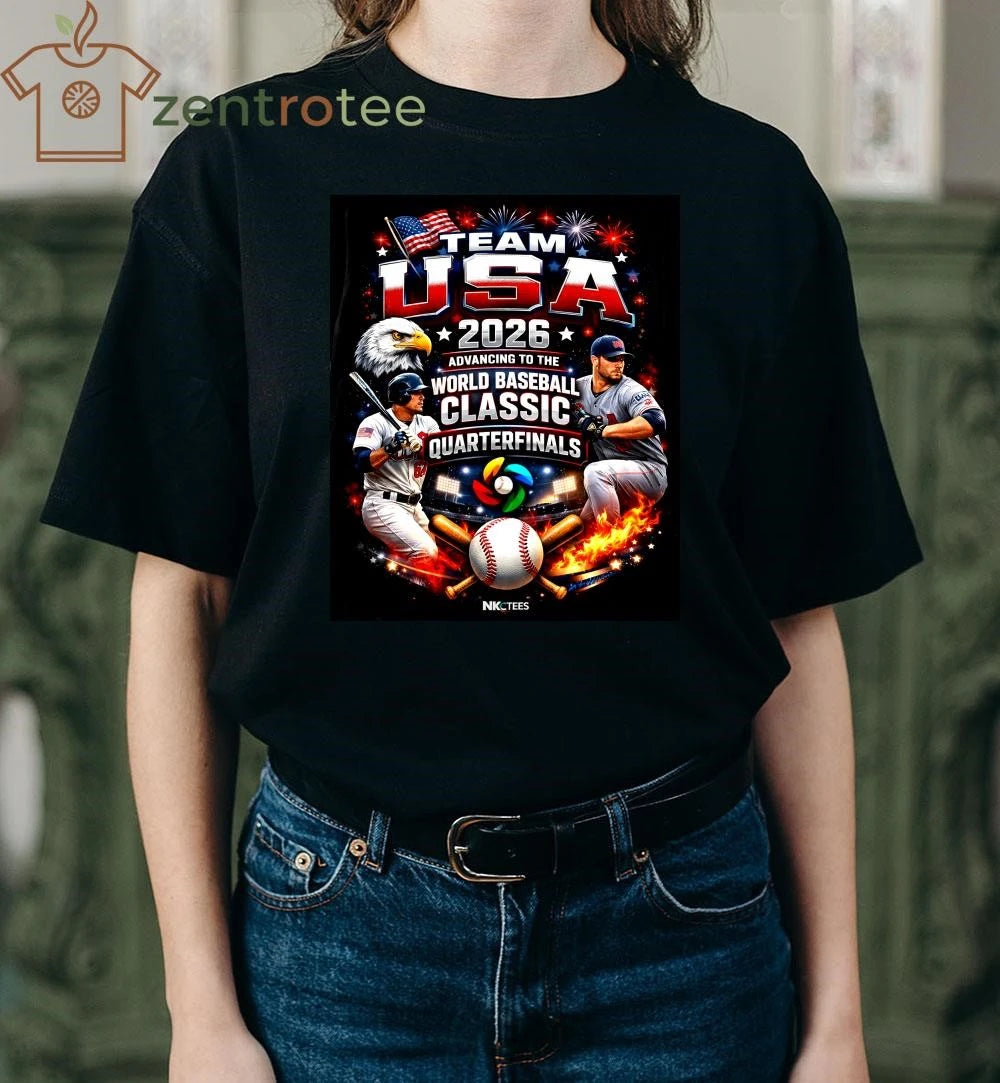 Team USA 2026 World Baseball Classic Quarterfinals Baseball Fan Shirt