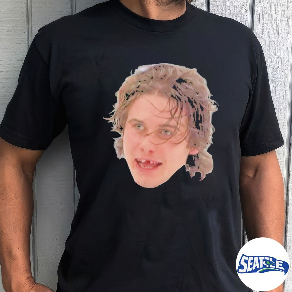 Team USA Jack Hughes Missing Teeth Throwback Portrait shirt