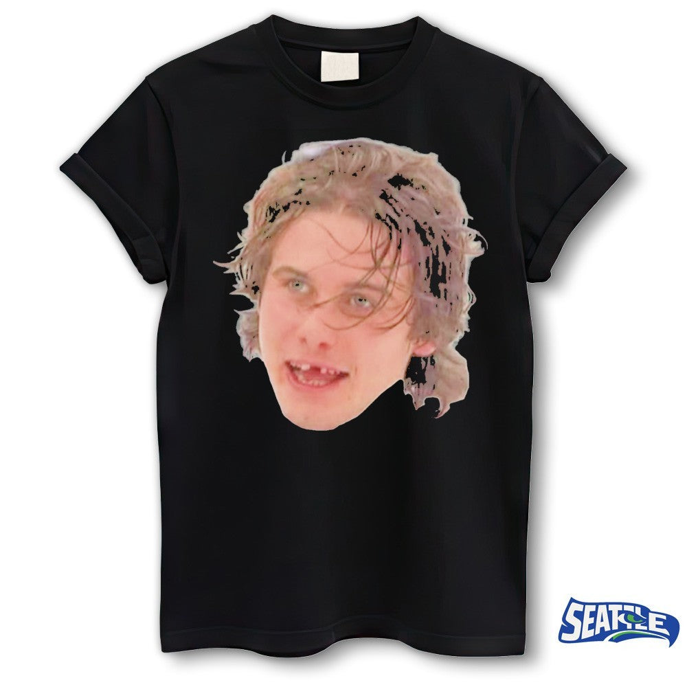 Team USA Jack Hughes Missing Teeth Throwback Portrait shirt