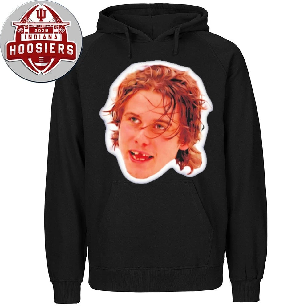 Team USA Jack Hughes Missing Teeth Throwback big head T-Shirt