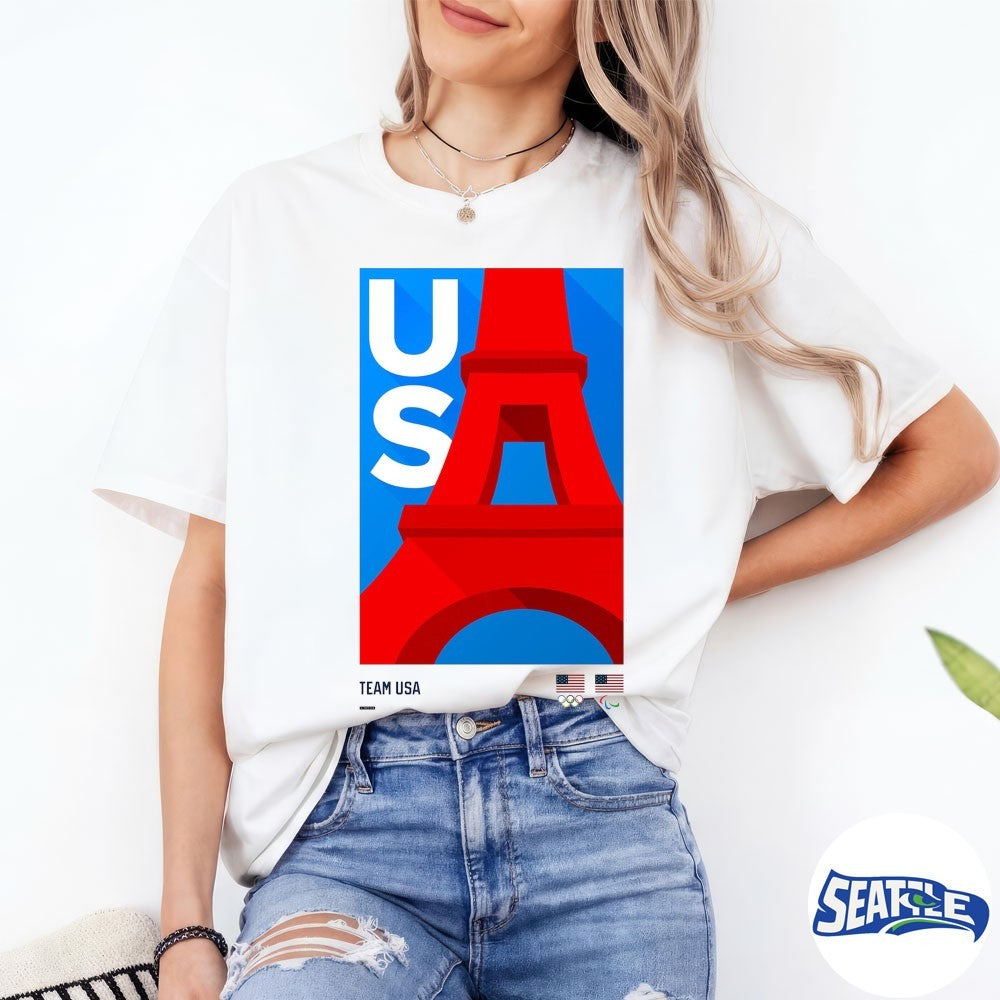 Team USA Summer 2026 Winter Olympics Poster shirt