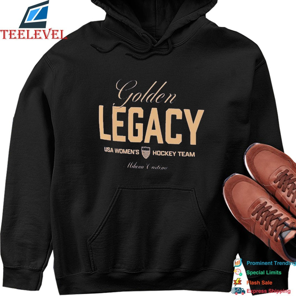 Team USA Women’s Hockey Team 2026 Winter Olympics Gold Legacy Champions T-Shirts