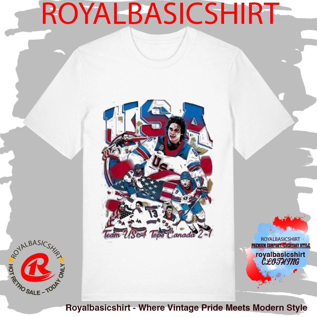 Team Usa Hockey Topo Canada 2 1 Shirt For Usa Hockey Shirt