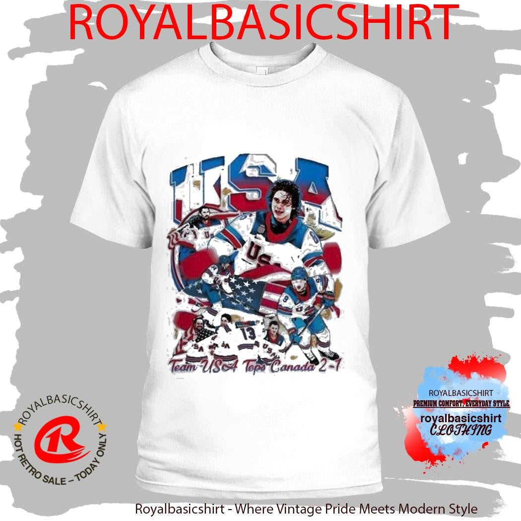 Team Usa Hockey Topo Canada 2 1 Shirt For Usa Hockey Shirt