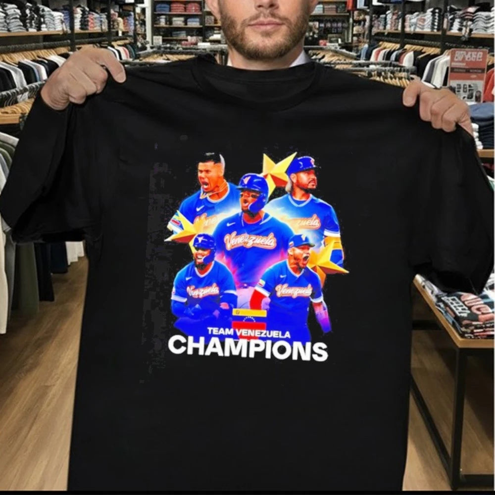 Team Venezuela baseball 2026 WBC Champions graphic Shirt