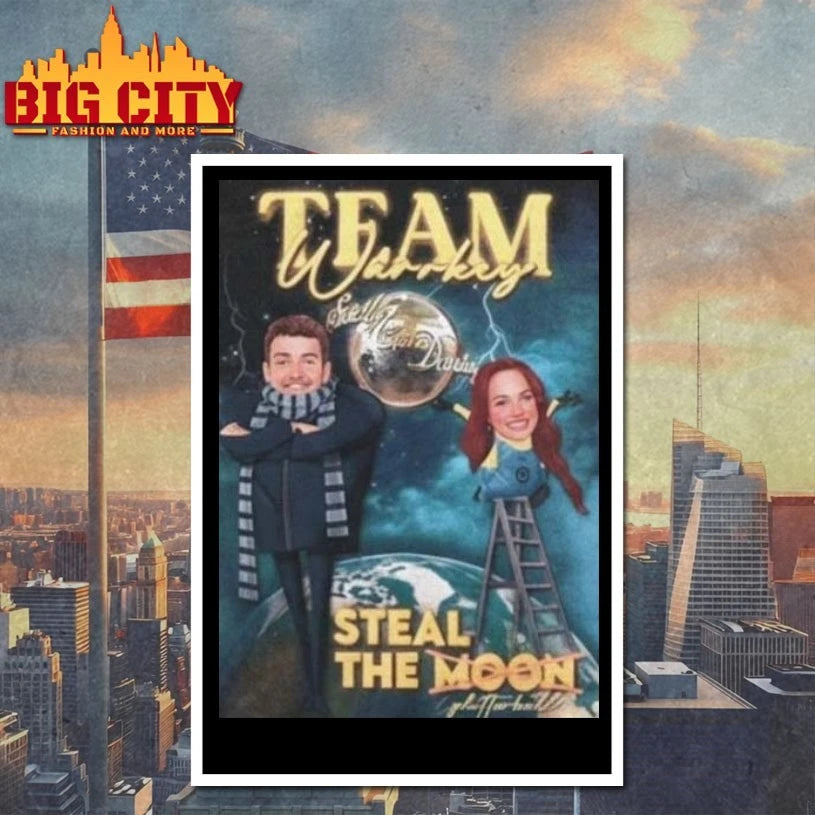 Team Warrky Sarah &amp; David Steal The Moon Shirt