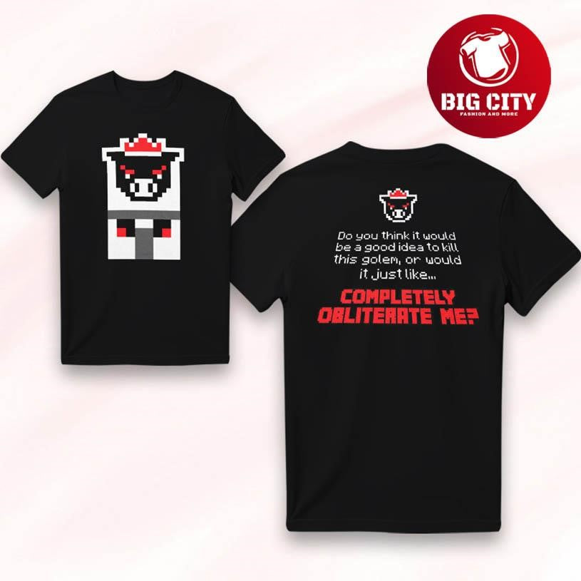 Technoblade Obliterate Me Two Sided Shirt
