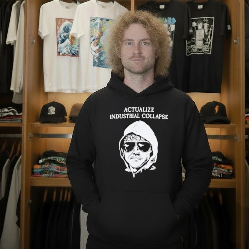 Ted Kaczynski Actualize Industrial Collapse Shirt