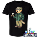 Teddy Bear Feeling Lucky Drinking St Patricks Day Shirt