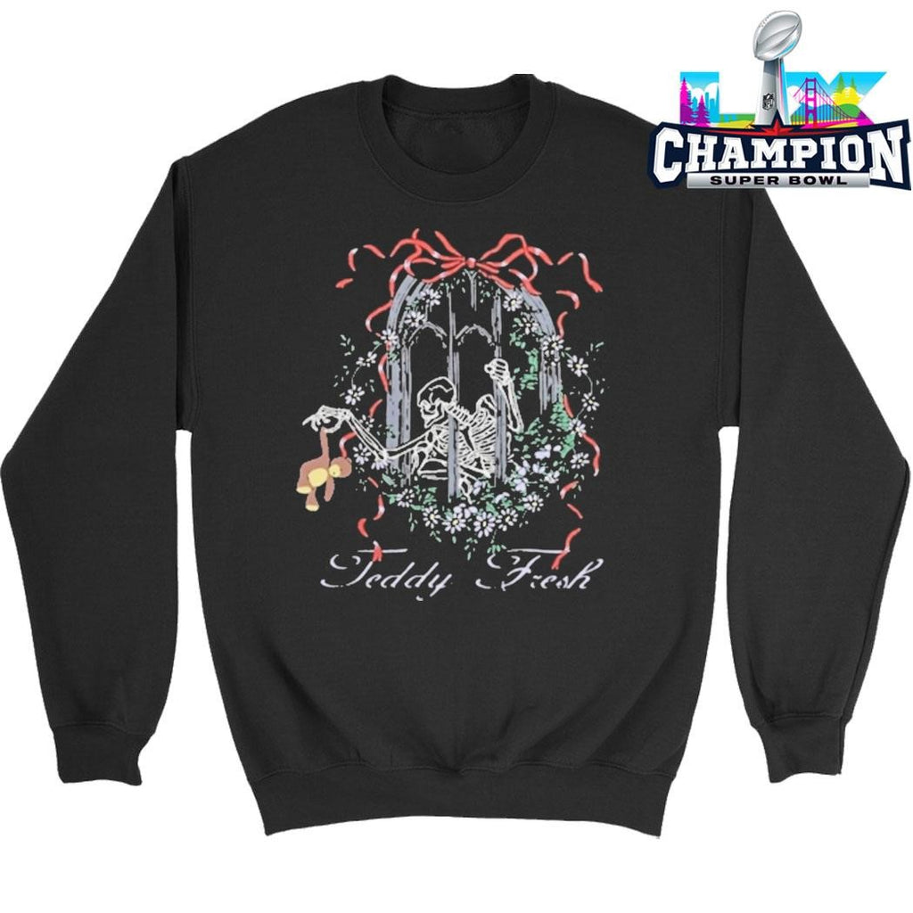 Teddy Fresh Skeleton Gothic Window Shirt