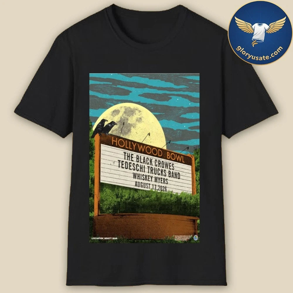 Tedeschi Trucks Band August 17 2026 Hollywood Bowl Los Angeles, CA Poster Shirt