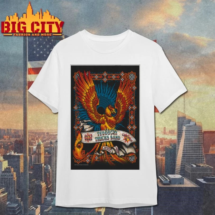 Tedeschi Trucks Band Chicago, IL Sept 9 2025 Tour Poster shirt