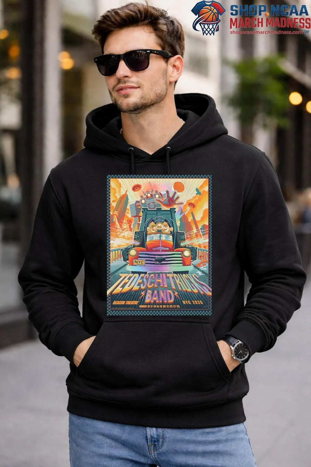 Tedeschi Trucks Band New York 2026 Tour Poster At Beacon Theatre On March 2026 T-Shirt