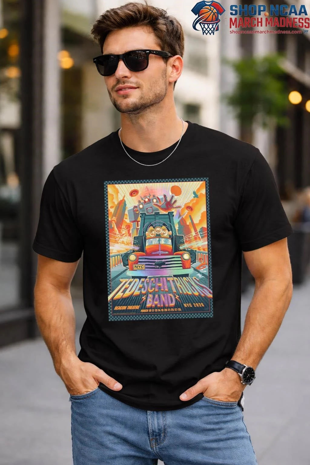 Tedeschi Trucks Band New York 2026 Tour Poster At Beacon Theatre On March 2026 T-Shirt
