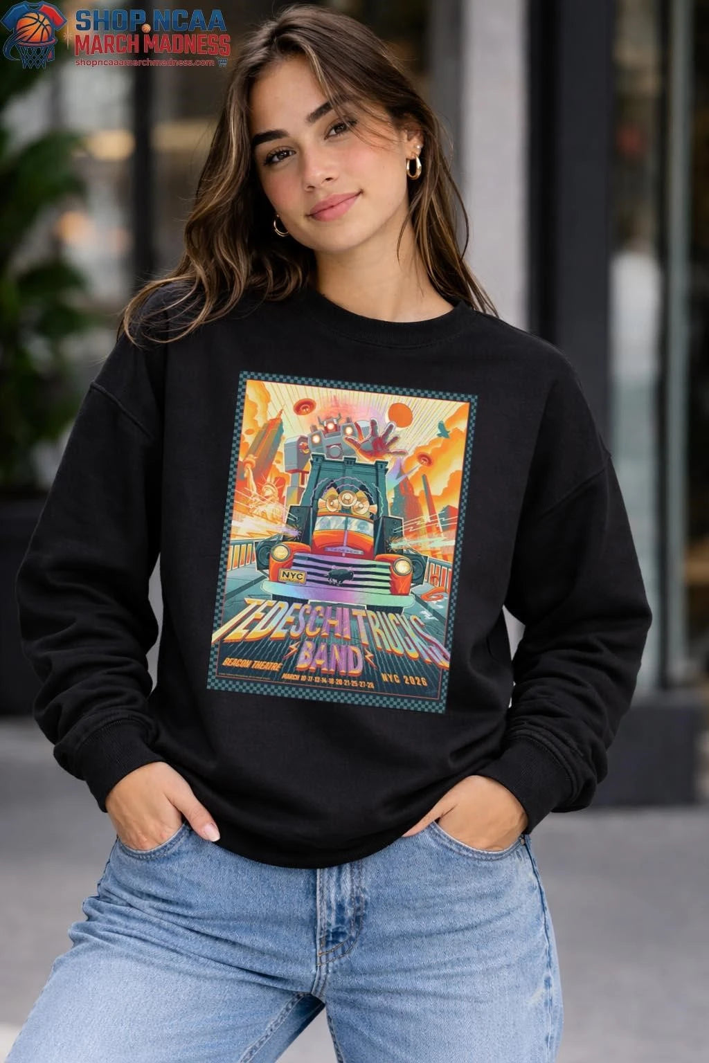 Tedeschi Trucks Band New York 2026 Tour Poster At Beacon Theatre On March 2026 T-Shirt