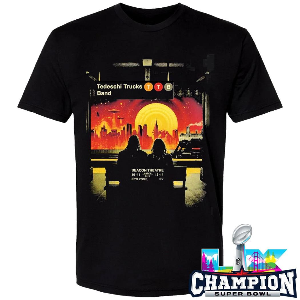Tedeschi Trucks Band New York 2026 Week 1 At Beacon Theatre On March 10 11 13 14 2026 Shirt