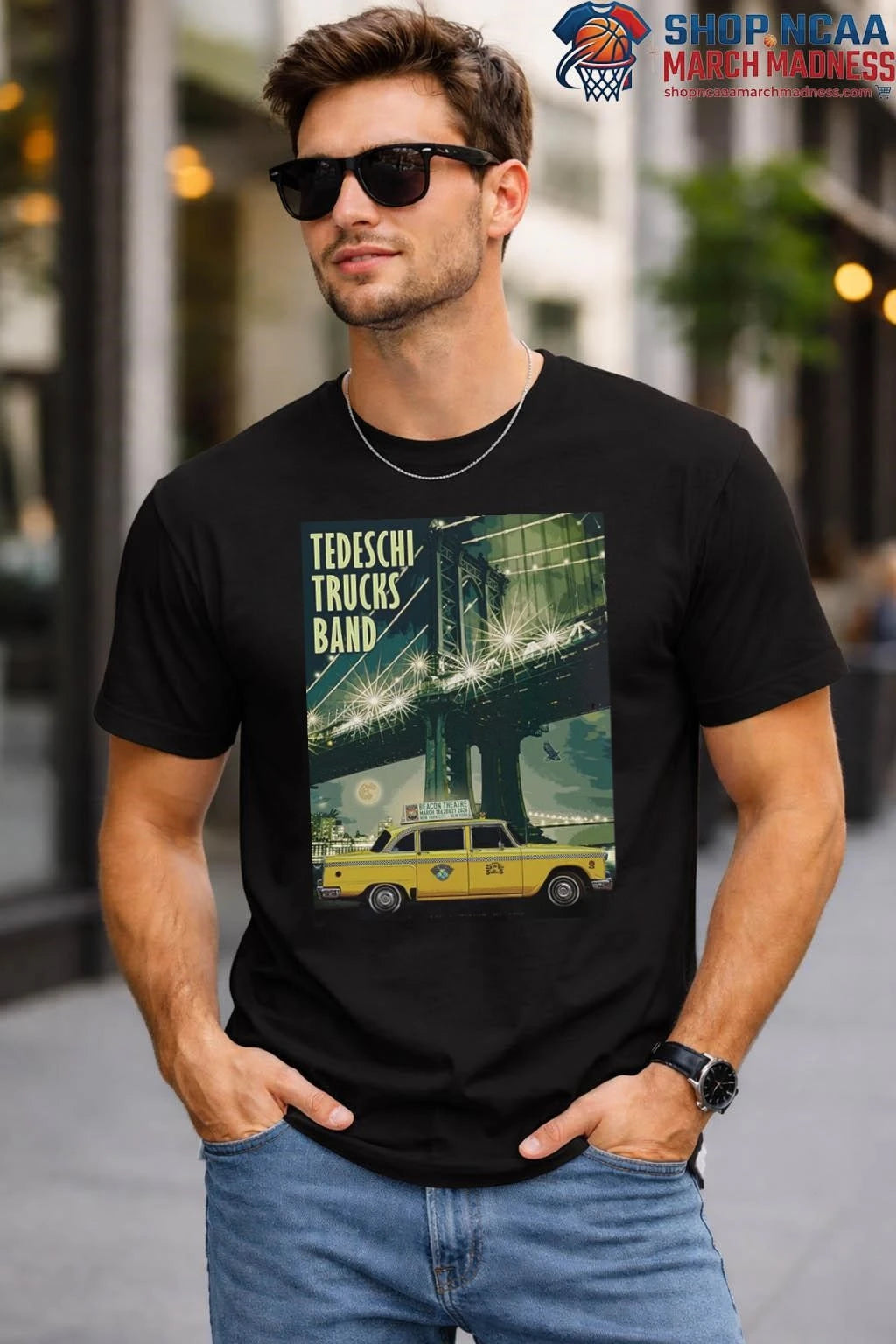 Tedeschi Trucks Band New York 2026 Week 2 Venue Poster At Beacon Theatre On March 18 20 And 21 2026 T-Shirt