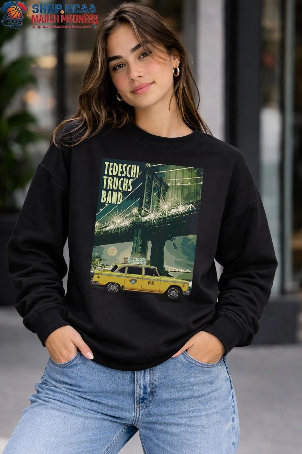 Tedeschi Trucks Band New York 2026 Week 2 Venue Poster At Beacon Theatre On March 18 20 And 21 2026 T-Shirt