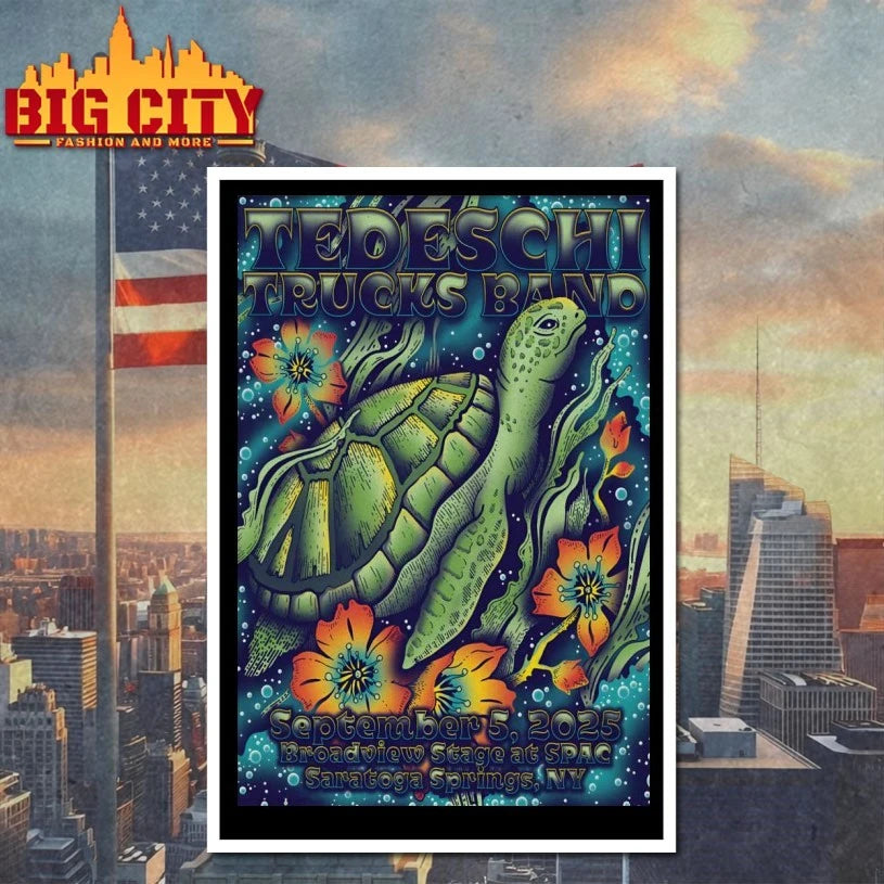 Tedeschi Trucks Band Sept 5 2025 Broadview Stage at SPAC In Saratoga Springs NY Poster shirt