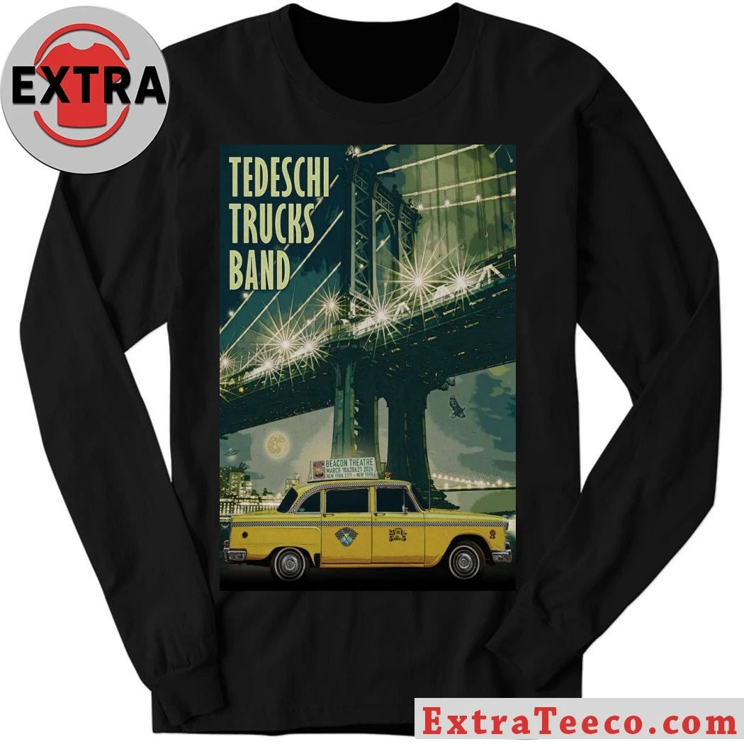 Tedeschi Trucks Band The Beacon Theatre New York, NY Mar 18 &amp; 20 2026 Poster Shirt