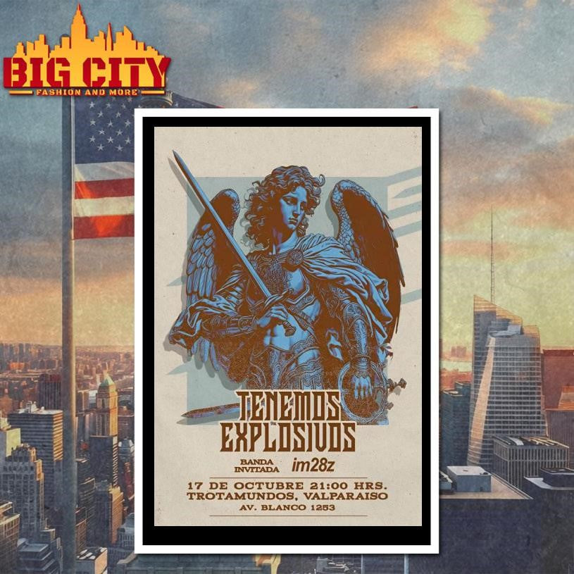 Tenemos Explosivos At Trotamundos On Oct 17 2025 Poster Shirt