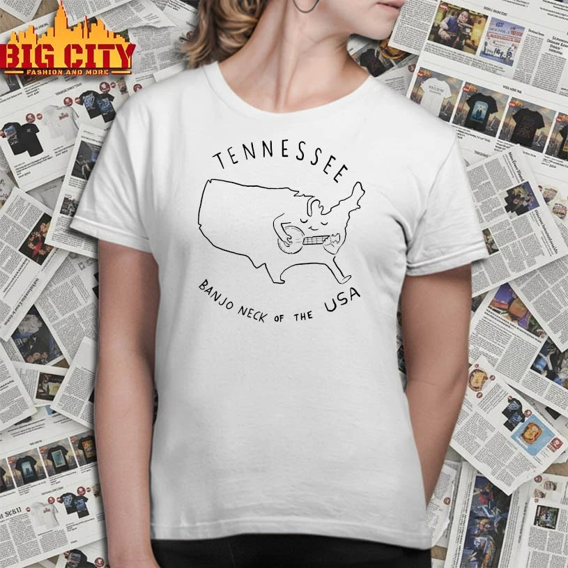 Tennessee Banjo Neck Of The USA shirt