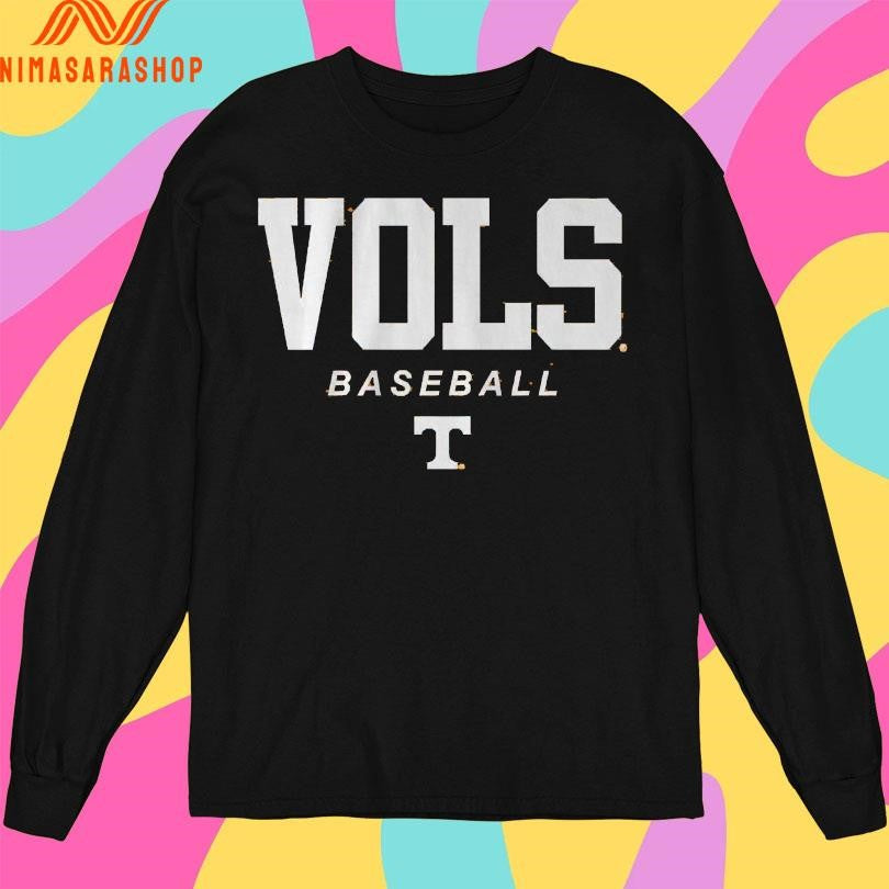 Tennessee Baseball Wordmark And Logo Shirts