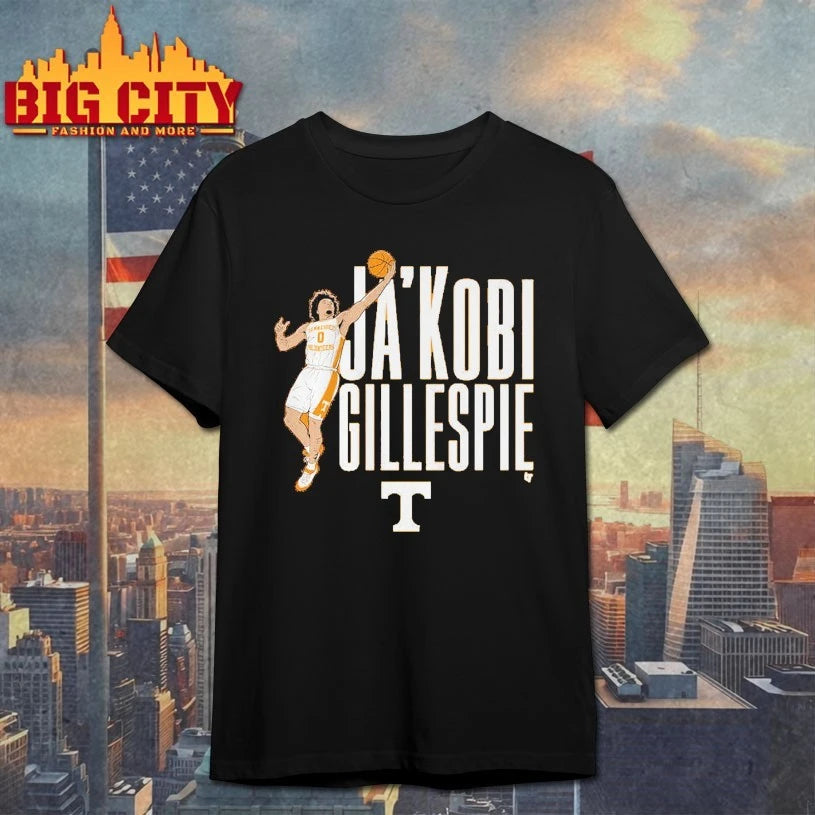Tennessee Basketball Ja’Kobi Gillespie Name Pose shirt