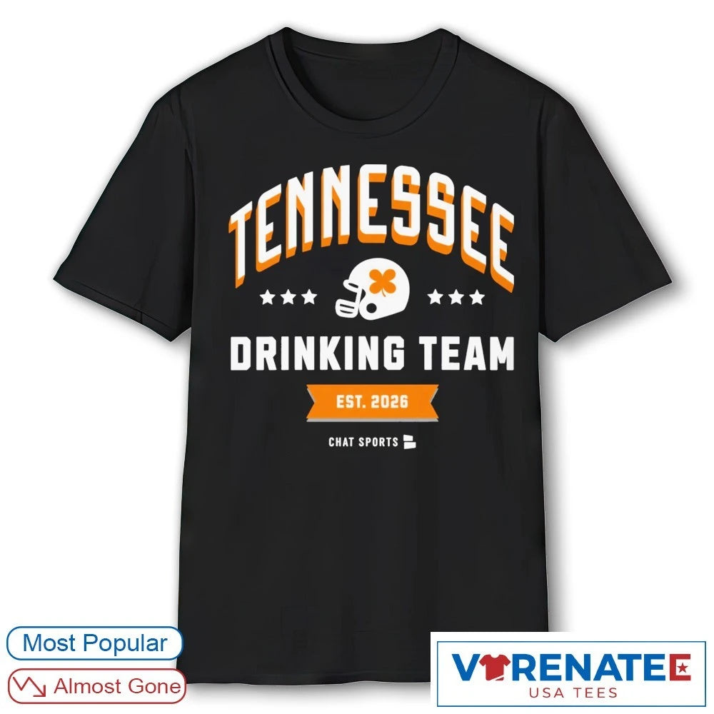 Tennessee Drinking Team St. Patrick’s Day Est 2026 Helmet shirt