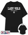 Tennessee Lady Vols Softball wordmark and logo shirt