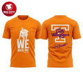 Tennessee Lady Volunteers We Back Pat 15th Anniversary Two Sided Shirt