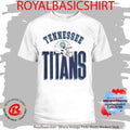 Tennessee Titans Merch New Logo Helmet Gameday Couture Fierce Focus Relaxed Fit T-Shirt