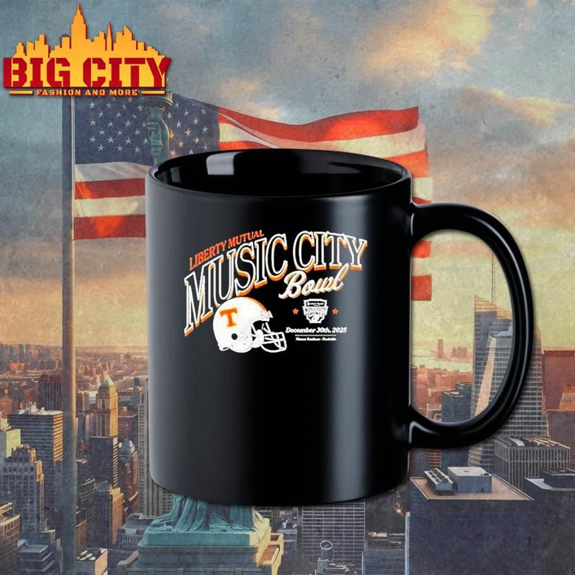 Tennessee Volunrs Liberty Mutual Music City Bowl At Nissan Stadium Nashville On December 30 2025 Helmet Shirt