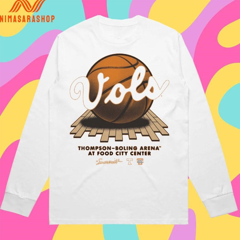 Tennessee Volunteers Men’s Basketball Thompson-Boling Arena At Food City Center Summitt Shirts