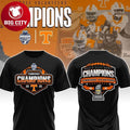 Official Tennessee Volunteers Music City Bowl Champions 2025 Two Sided Shirt