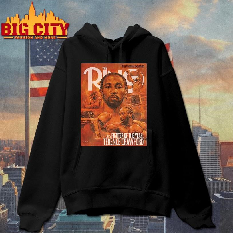 Terence Crawford 2025 Fighter Of The Year The Ring Magazine 97th Annual Ring Awards  Shirt