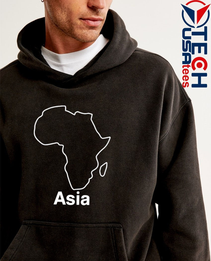 Terrible Maps Africa Asia shirt
