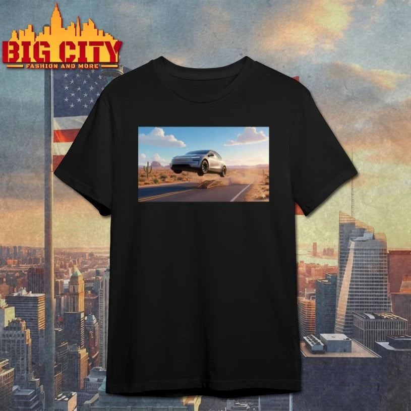 Tesla model y only graphic shirt