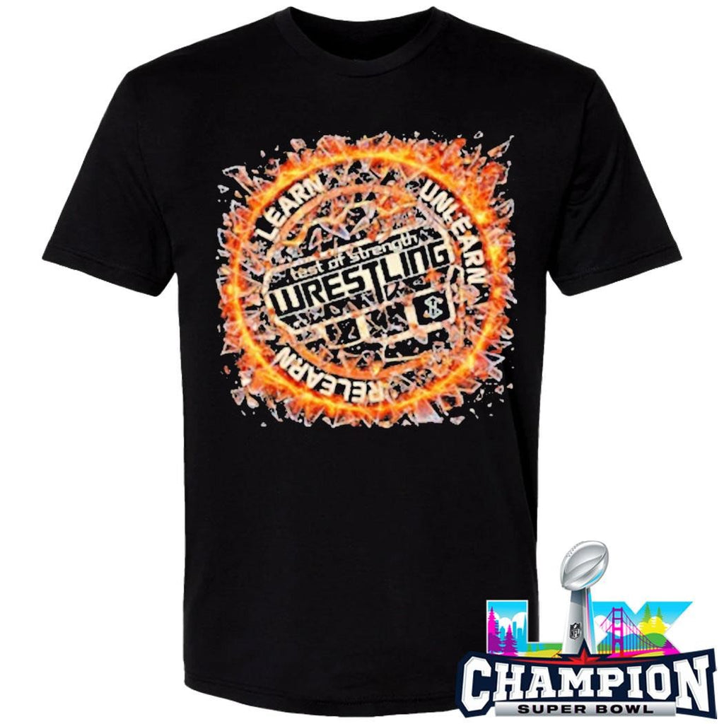 Test Of Strength Broken Glass Fire Shirt
