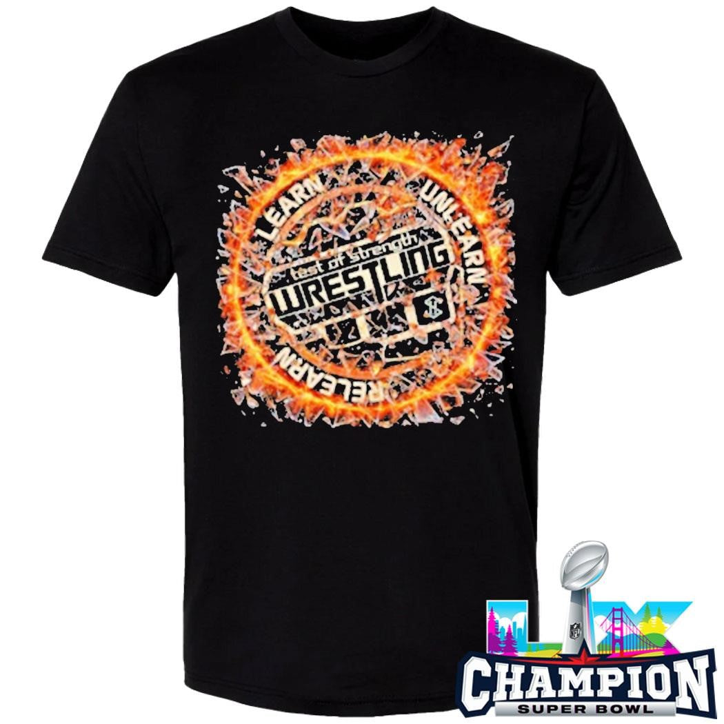 Test Of Strength Broken Glass Fire Shirt