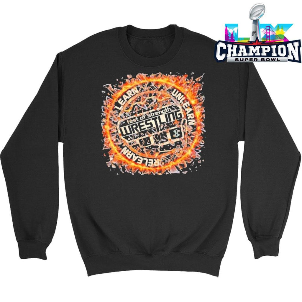 Test Of Strength Broken Glass Fire Shirt