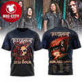 Testament 2026 Tour Thrash Of The Titans World Tour Two Sided Shirt